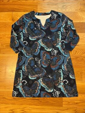 Lightbare Women's 3/4 Sleeve Dress, Size XL